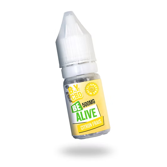 E-liquide Citron Frais 0% THC - 5% CBD