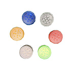 Grinder plastique multi-couleur à 1,50 € – pas cher et pratique pour fleurs CBD